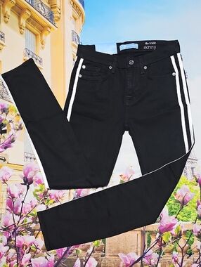 7 For All Mankind Ankle Super Skinny‎ Pants Size 26 NWT